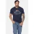 Jan Vanderstorm +FIT Collectie T-shirt SVENBOR Plus Size donkerblauw