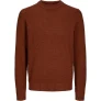 Jack & Jones Joreaton knit crew neck bf brique