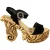 Velvet Plateau Sandalen Baroquekarveer Heel
