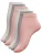 Vincent Creation Sokken ‘Bambus’  grijs / greige / rosa