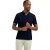 No Excess Polo short sleeve v-collar basic night