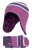 Heat Holders – Pom Pom Muts En Wanten Set Voor Meisjes – Rode Violet