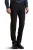 Meyer Regular Fit Linnen broek zwart, Effen