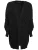 Influencer Gebreid vest  zwart