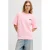 JJXX T-shirt met backprint lichtroze