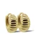 KARMA Jewelry gold plated oorbellen Hinged Hoops