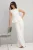 TRENDYOLMİLLA Dames Ecru Effen Lang Peplum Blouses