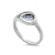 Orphelia ‘Dazzle’ Dames 925 Sterling Zilveren Ring – Zilver ZR-7518/B