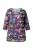 Angel of Style Shirt  blauw / lila / pink / zwart
