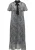Faina Midi-jurk met luipaardprint naemi Dames grijs
