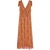 Louise Misha Dress Plumiska Bronze Garden Flower