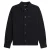 Fred Perry Effen Twill Overhemd Heren (Zwart)