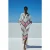 Devotion Twins Beloved Long Dress Jacquard Navy Red