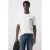 Mango Man regular fit T-shirt met print – wit