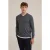 We Fashion Pullover Blended Dark Grey
