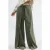 Trekkoord Taille Crepe Broek met Strikdetail