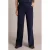 Yest wide leg broek – donkerblauw