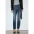 Mango regular waist mom jeans – donkerblauw