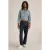 White Stuff Leaf Printed Shirt Blue Multi