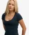 Athletic Essentials T-shirt met Korte Mouwen en Rimpeleffect Blauw