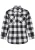 Urban Classics Overhemd  zwart / wit