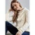 Street One Dames Shirt met coltrui in Wit
