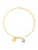 PURELEI Armband ‘Endless Love’  goud / transparant