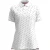 Forelson Dames/Dames Varah poloshirt met knoopjes en patroon (Wit)