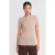Slim Fit Geribbelde Volant Blouse