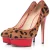 Charlotte Olympia Leopard Print ponyskin Polly pumps.