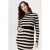 Noppies maternity zwangerschaps gestreepte longsleeve zwart fijn gebreid