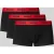 HUGO Boxershort met labeldetails in een set van 3 stuks