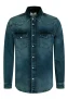 Gabbiano Overhemd Jogg Denim 335734 Overhemd 920 Dark Blue