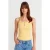 Slim Fit Geribbelde Brei Top