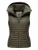 Navahoo Dames Gewatteerde Bodywarmer Shadaa – Lichte Weste met Afneembare Capuchon