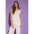 AMAYA Amsterdam wide leg regular waist broek ecru