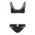 Zoggs Dames/Dames Frill Bikini Set (Zwart)