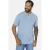 Jan Vanderstorm oversized gestreepte T-shirt Plus Size TAAGURD blauw