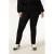 Miss Etam Plus slim fit broek Elise zwart