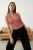 TRENDYOLMİLLA Dames Rood Geruit Mouwloos Getailleerd Blouses