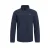 Weird Fish Heren Errill Textured Eco Friendly Quarter Zip Fleece Top (Marine)