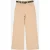 TRENDYOLMİLLA Dames Beige Effen Wijde pijp Hoge taille Jeans