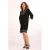 Didi rechtvallend tuniek met borduursels – zwart