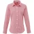 Premier Dames/dames Microcheck Shirt met lange mouwen (Rood/Wit)