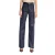 Jeans Straight klassieke look middelhoge taille denim vrouw It’s Basic