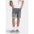 ONLY & SONS ONSPLY regular waist short grey denim