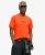 Superdry Mannen Micro Logo Graphic T-shirt met Losse Pasvorm Oranje
