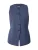 BOSS Gilet ‘Juleran’  blauw gemêleerd