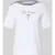 Marc Cain T-shirt met contraststrepen en print