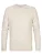 Petrol M-3040-kwr269 Knitwear Round Neck Basic Trui 7137 Ecru